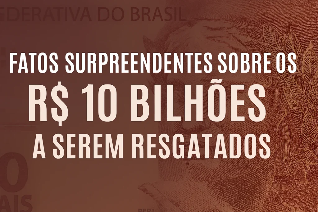 Fatos Surpreendentes Sobre os R$ 10 Bilhões a Serem Resgatados
