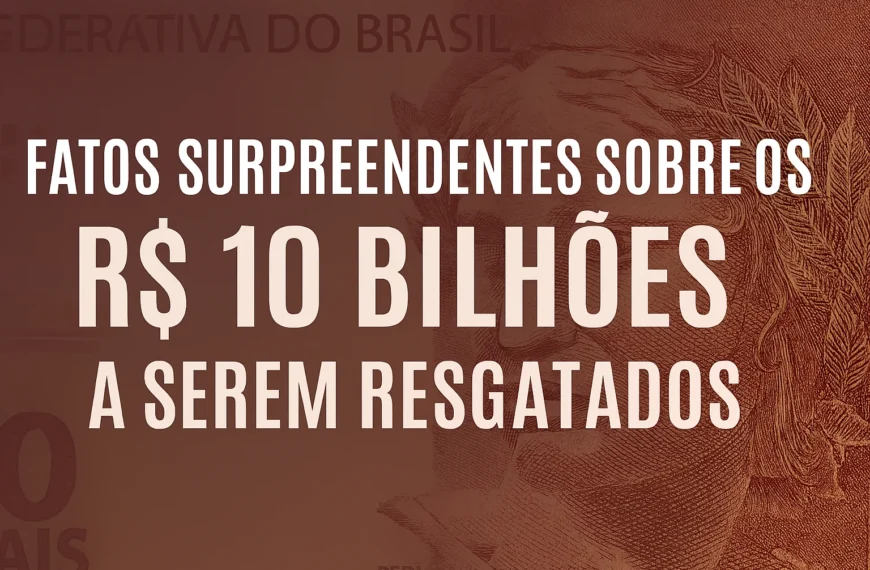 Fatos Surpreendentes Sobre os R$ 10 Bilhões a Serem Resgatados