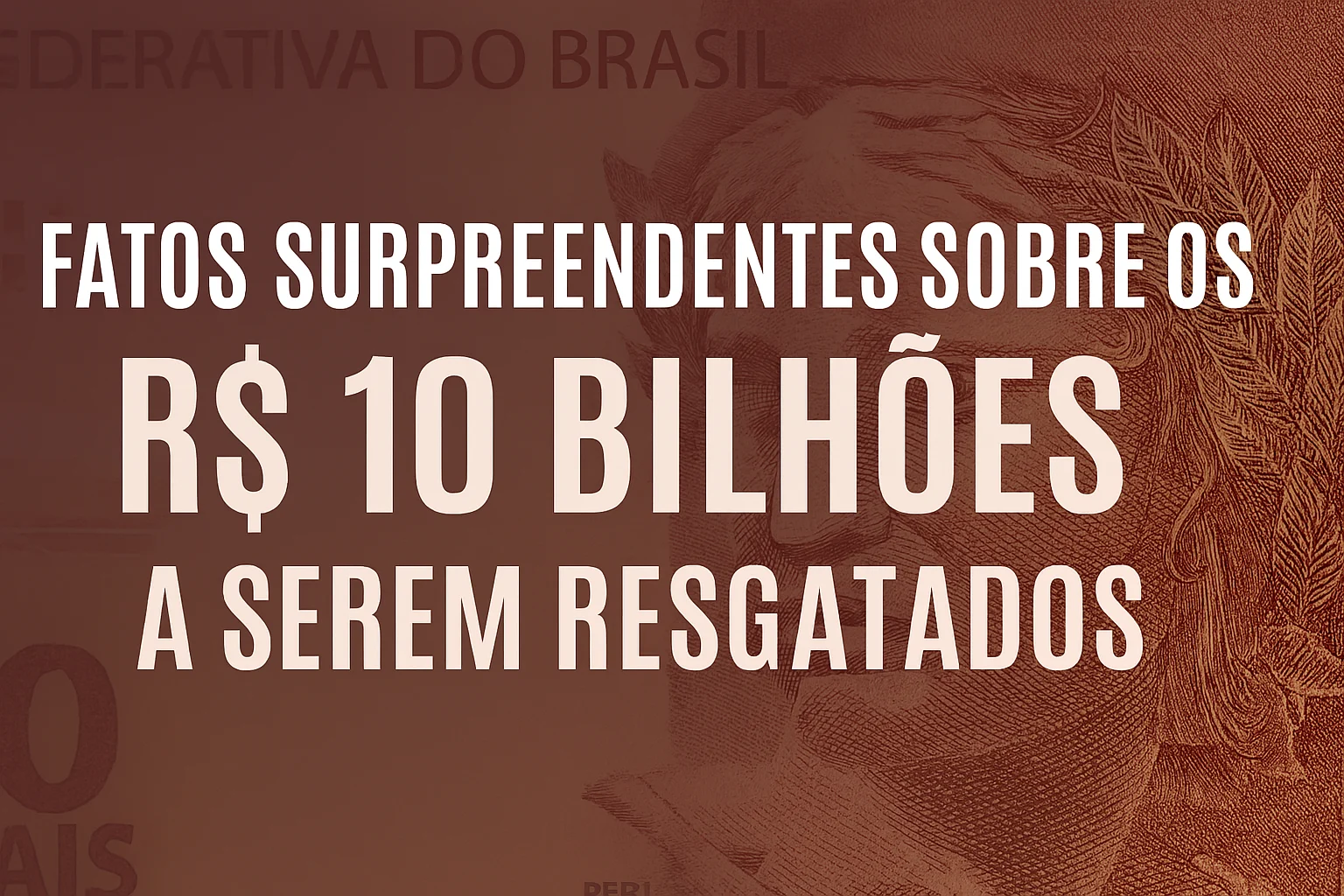 Fatos Surpreendentes Sobre os R$ 10 Bilhões a Serem Resgatados