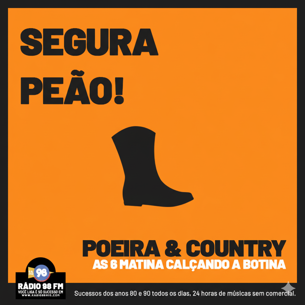 programa Poeira e country