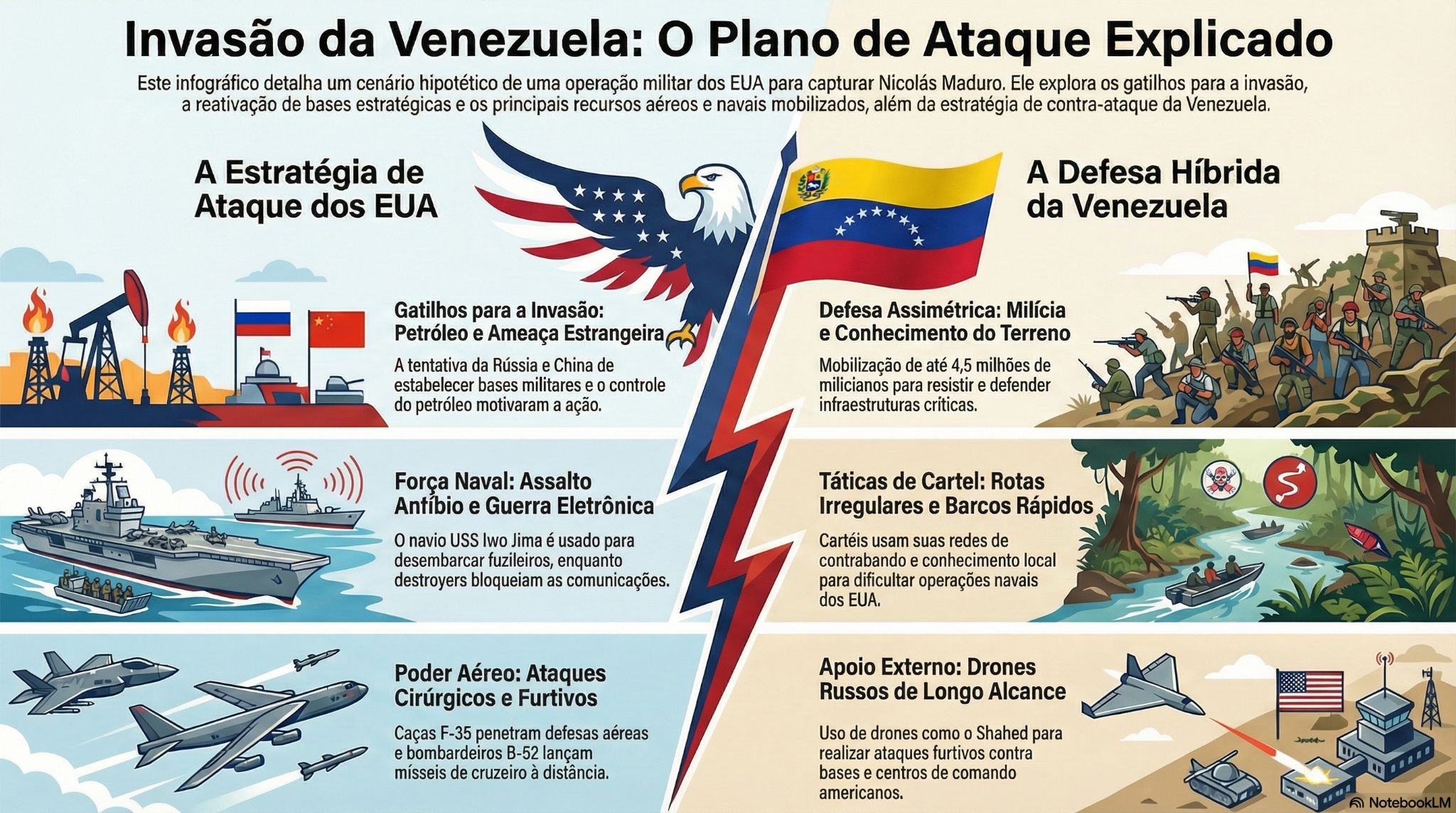 infografico venezuela ataque