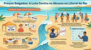 Preços abusivos em praias