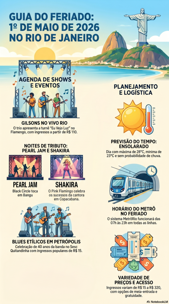 Guia do feriado no Rio