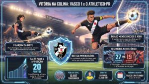 Vasco 1x0 Athletico-PR- fim do jejum defensivo em São Januário