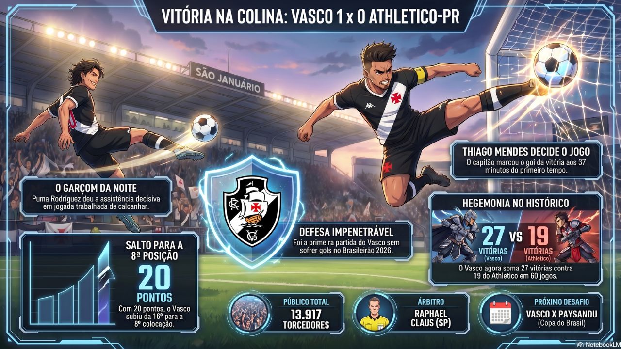 Vasco 1x0 Athletico-PR- fim do jejum defensivo em São Januário