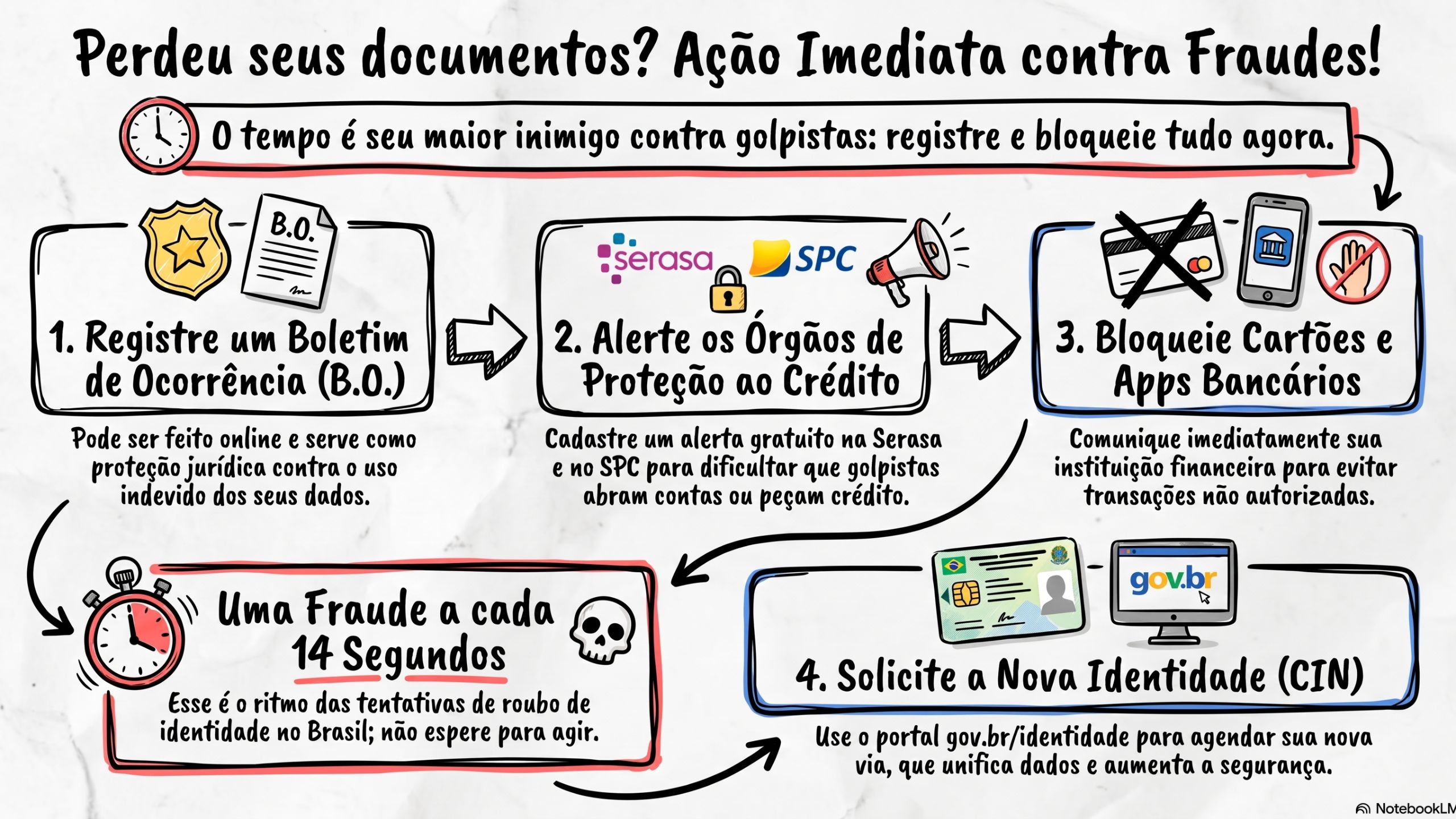 perdeu documento