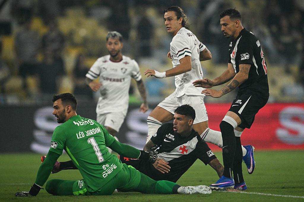 Vasco e Fluminense no Maracanã antes da decisão da Copa do Brasil